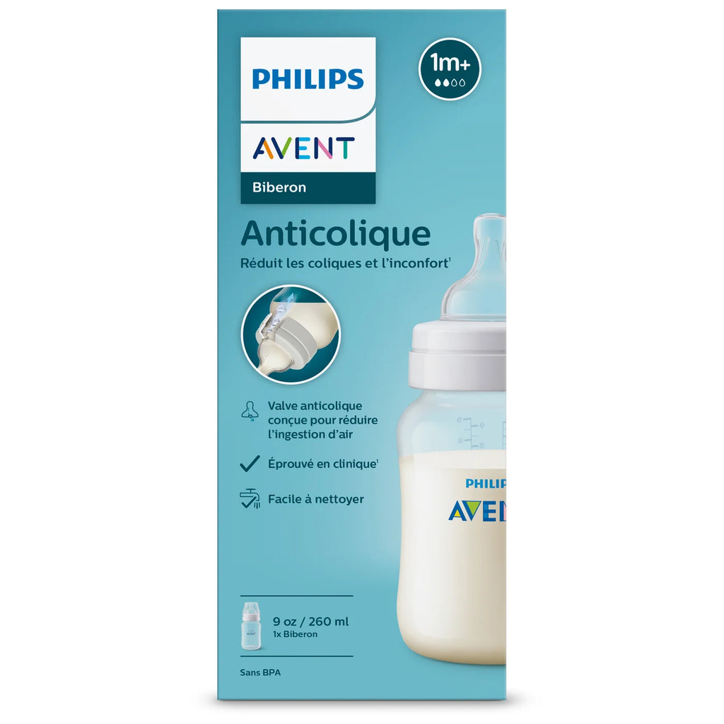 Phillips Avent Anti-colic Baby Bottle 9oz 1pc - The Cuisinet