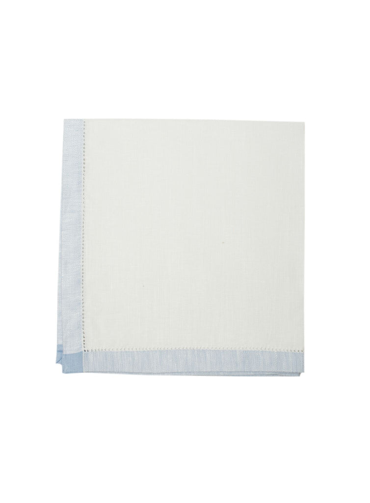 Verona Napkins White with Blue - The Cuisinet