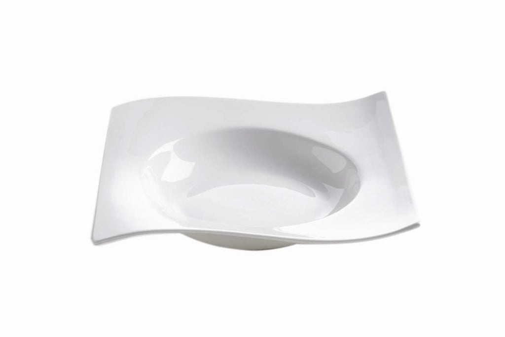Maxwell & Williams White Square Motion Saucer 1pc - The Cuisinet