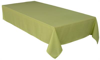 Solid Green Vert Tablecloth 54X72 - The Cuisinet