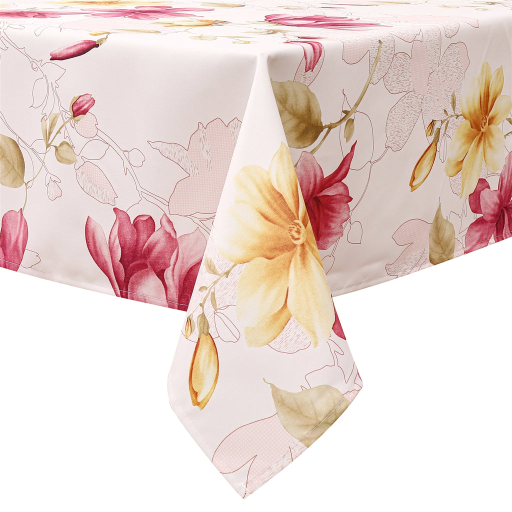 Poly Tablecloth TC1503 - Prepackaged Tablecloths - Fuschia Floral - The Cuisinet