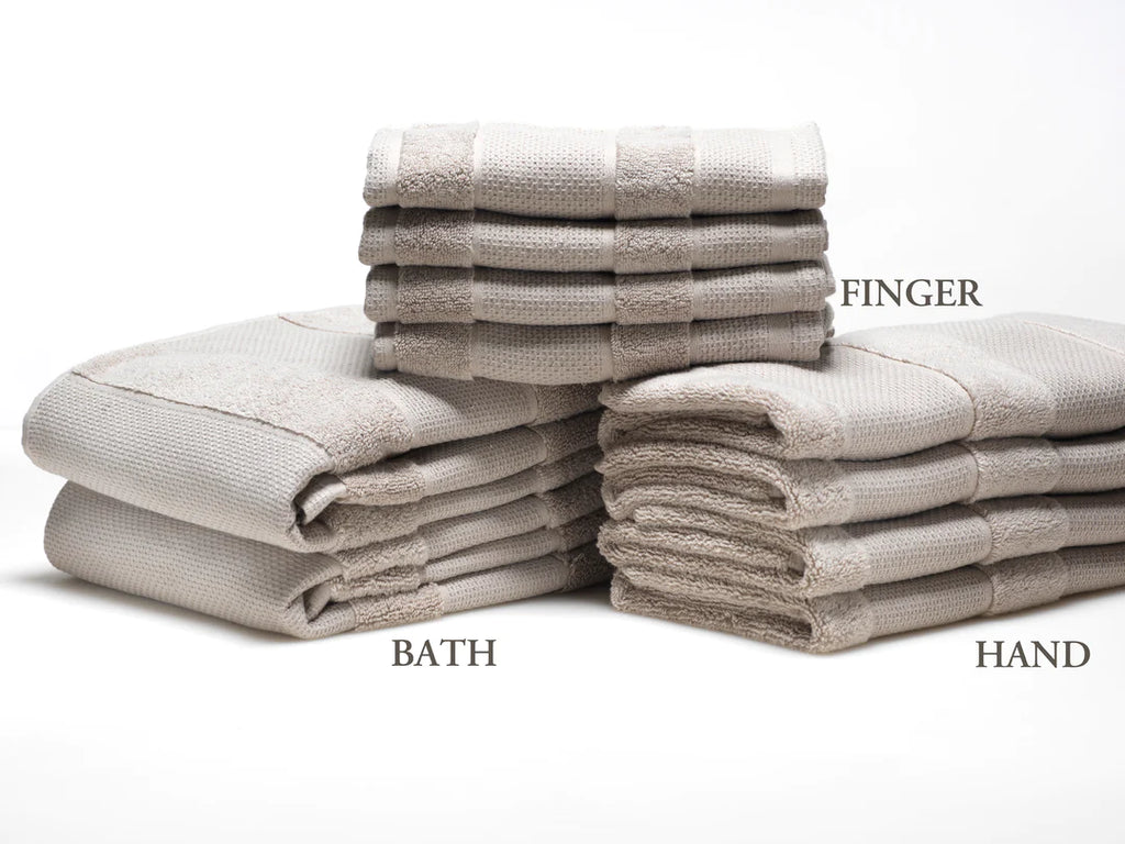 Waffle Taupe Hand Towel 19x30 1pc - The Cuisinet