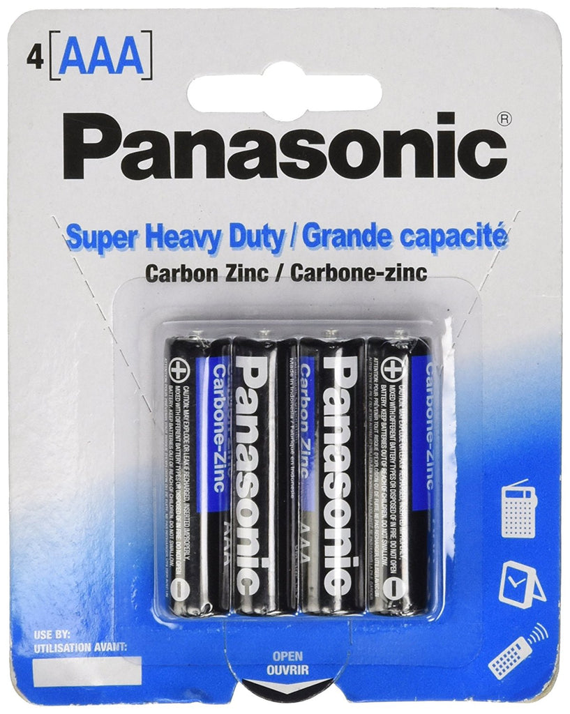 Panasonic AAA batteries 4pc - The Cuisinet