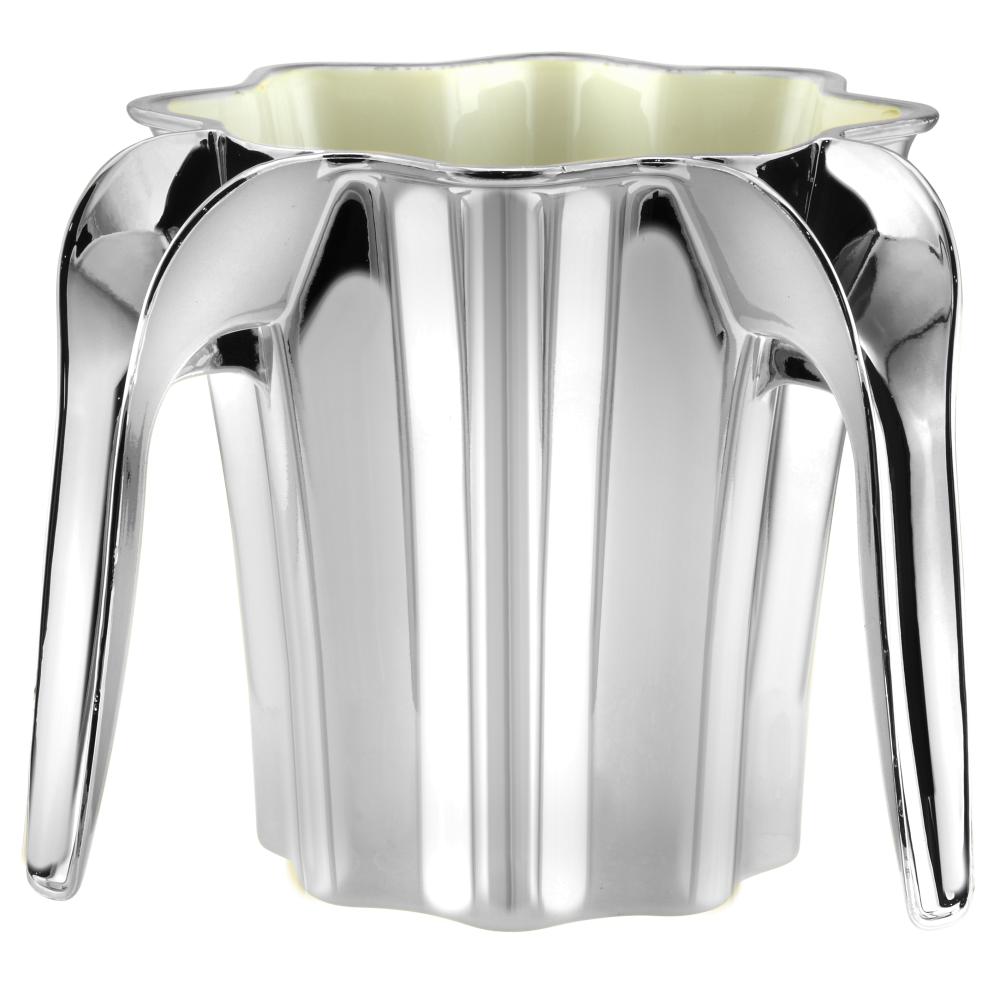 YBM Silver Plastic Star Wash Cup 1pc - The Cuisinet