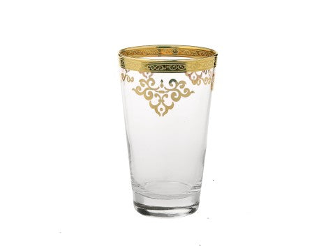 Classic Touch Tumblers With Gold Design 6pc - The Cuisinet