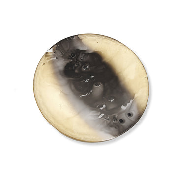 Classic Touch Gold Marbelized Chargers 13"