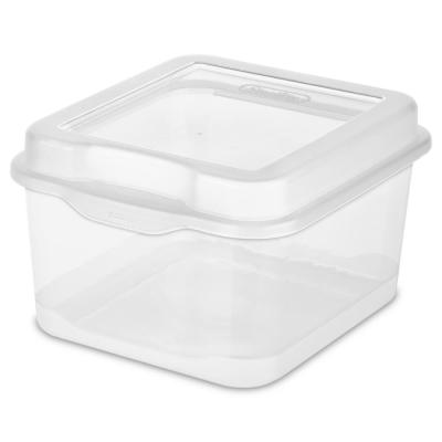 Sterilite Small Clear Flip Top Storage Box - The Cuisinet