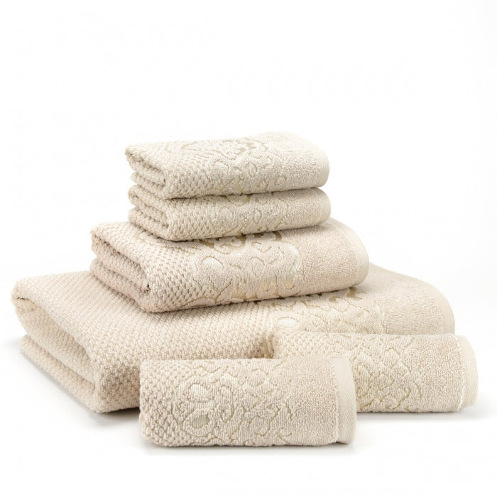 Galata Turkish Cotton Hand Towel Beige - The Cuisinet