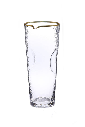 Glass Water Pitcher w/Rim - Thumbnail 2