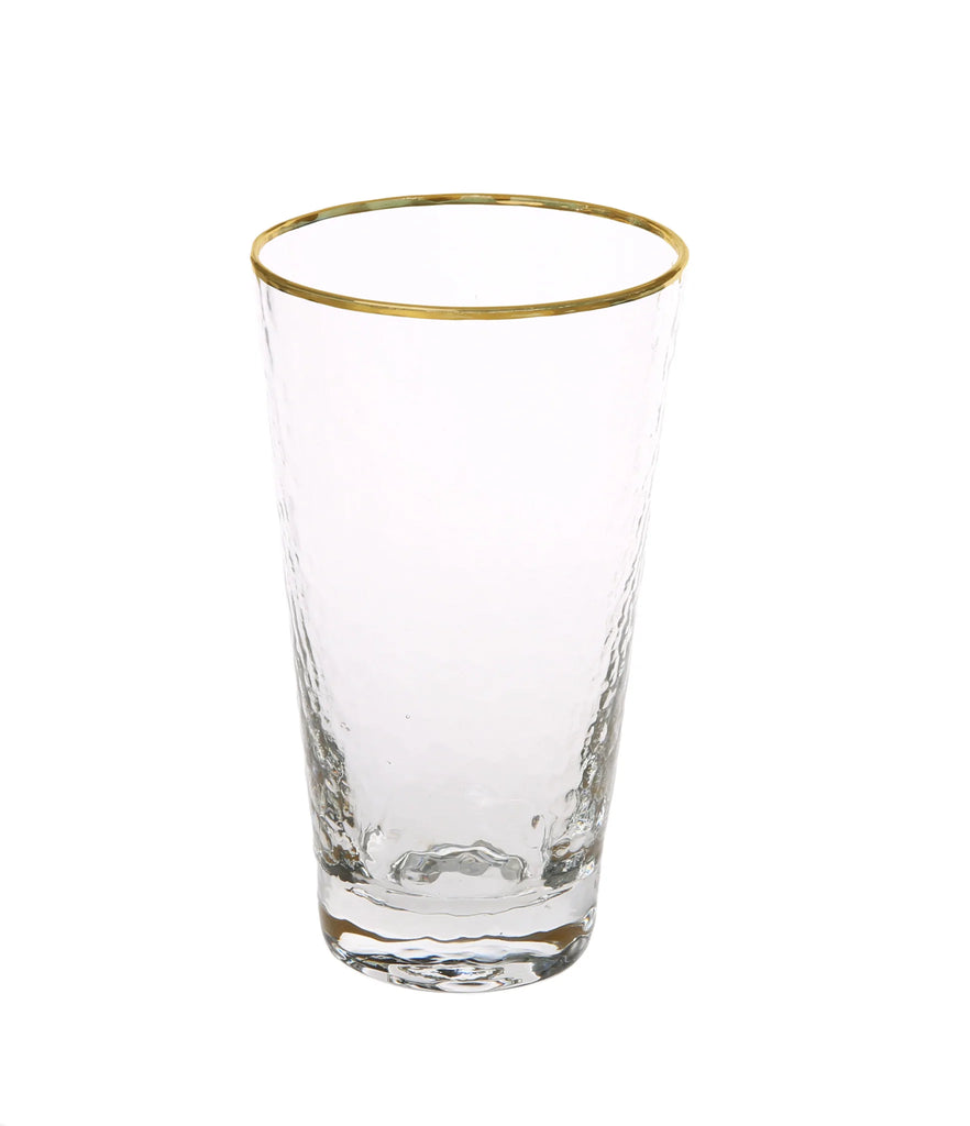 Classic Touch Tumblers With Simple Gold Design  6pc - The Cuisinet