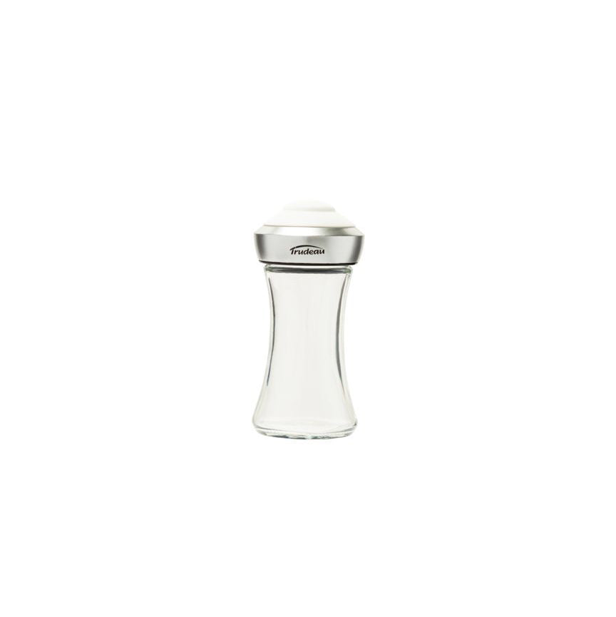 Trudeau White/Clear Glass Pop Salt & Pepper Shaker 1pc - The Cuisinet