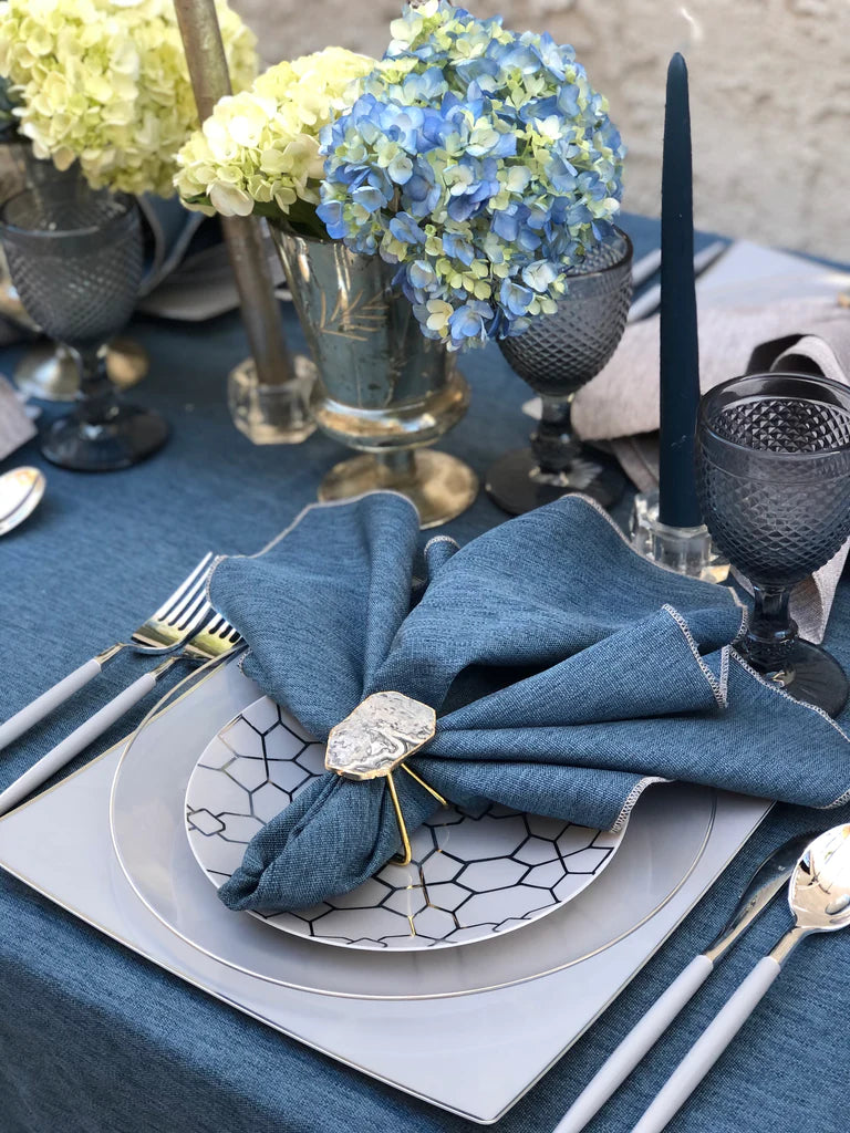 THE TAHOE - DENIM Tablecloth 1pc - The Cuisinet