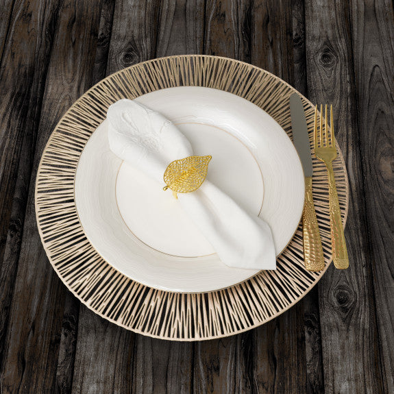 ICM GOLD Chantilly Dessert Plate 6" 6pc - The Cuisinet