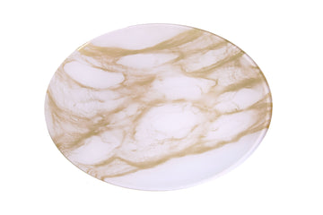 Classic Touch White/Gold Salad Plate - Thumbnail 2