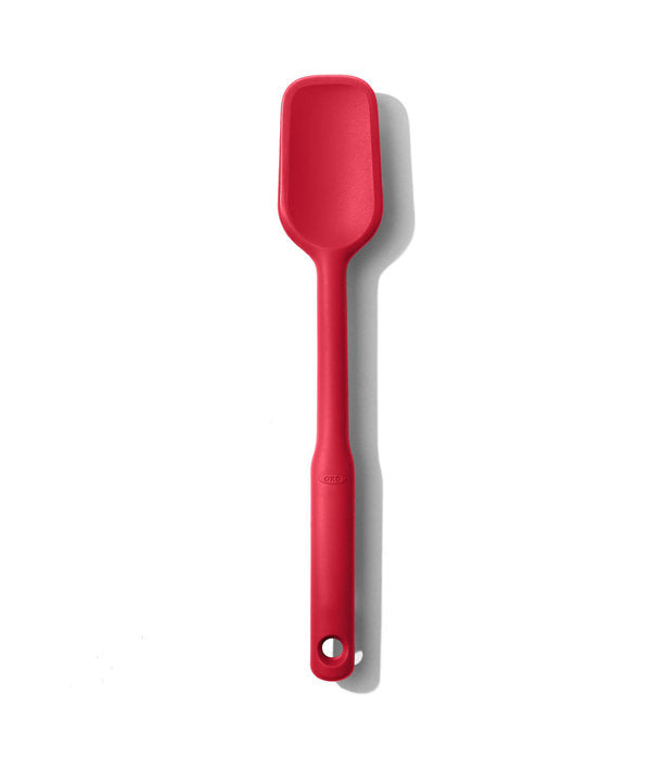 OXO RED SILICONE SPOON-SPATULA - The Cuisinet