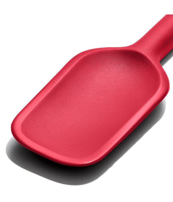 OXO RED SILICONE SPOON-SPATULA - The Cuisinet