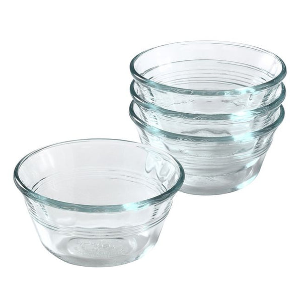 Pyrex Glass Custard Cup Set 10oz 4pc – The Cuisinet