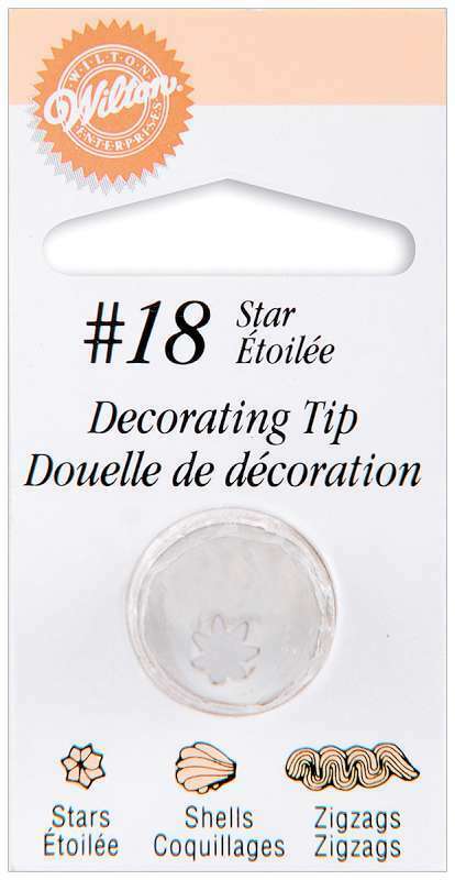 Decorating Tip #18 Star - The Cuisinet