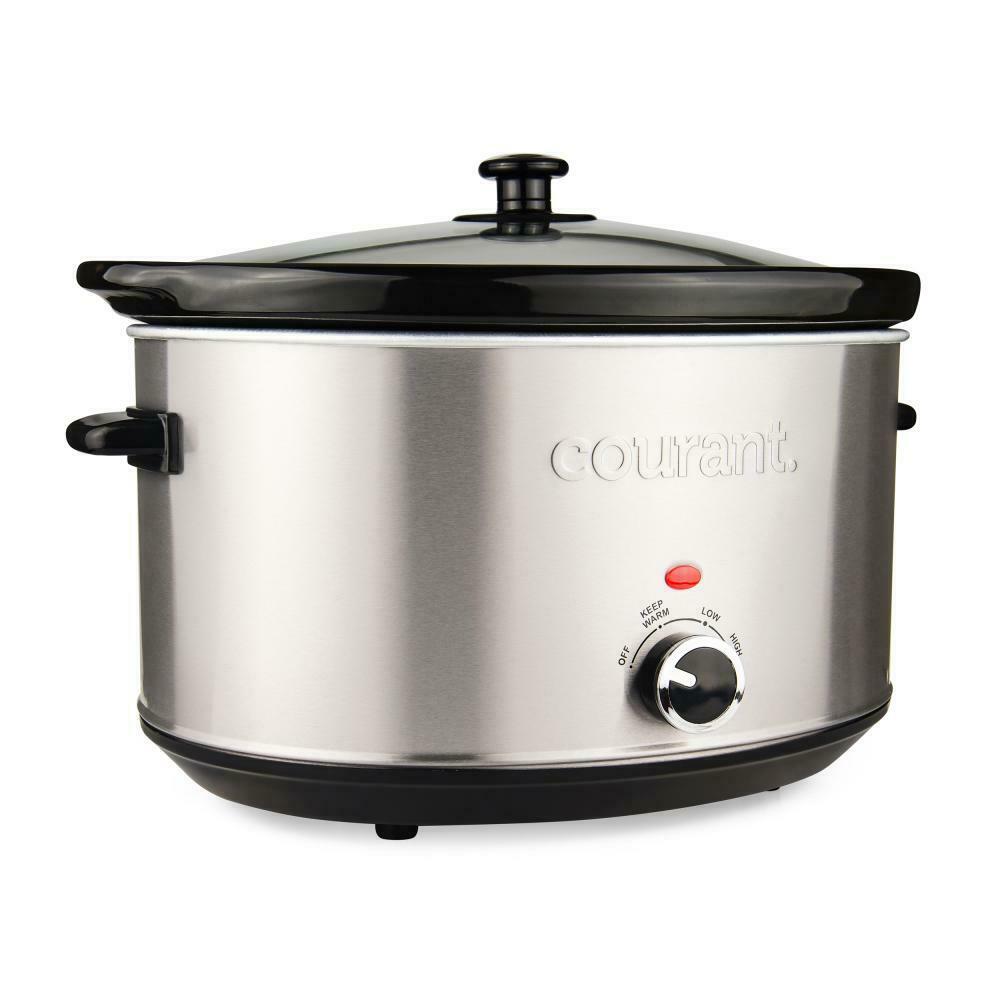 Courant Stainless Steel Slow Cooker 8.5Qt 1pc - The Cuisinet