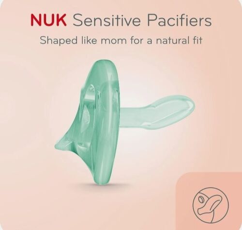 Baby Nuk Sensitive Orthodontic Pacifiers 3-Pack Size 6-18 Months - The Cuisinet