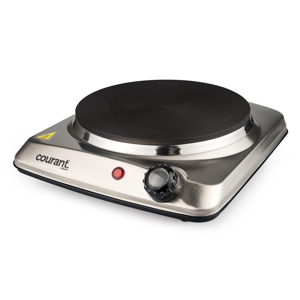 Courant Stainless Steel Portable Electric Burner 1pc - The Cuisinet