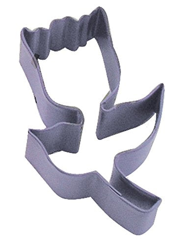 R&M Tulip 3.25 " Cookie Cutter Lavender With Colored, Durable, Baked-on Polyresin Finish - The Cuisinet