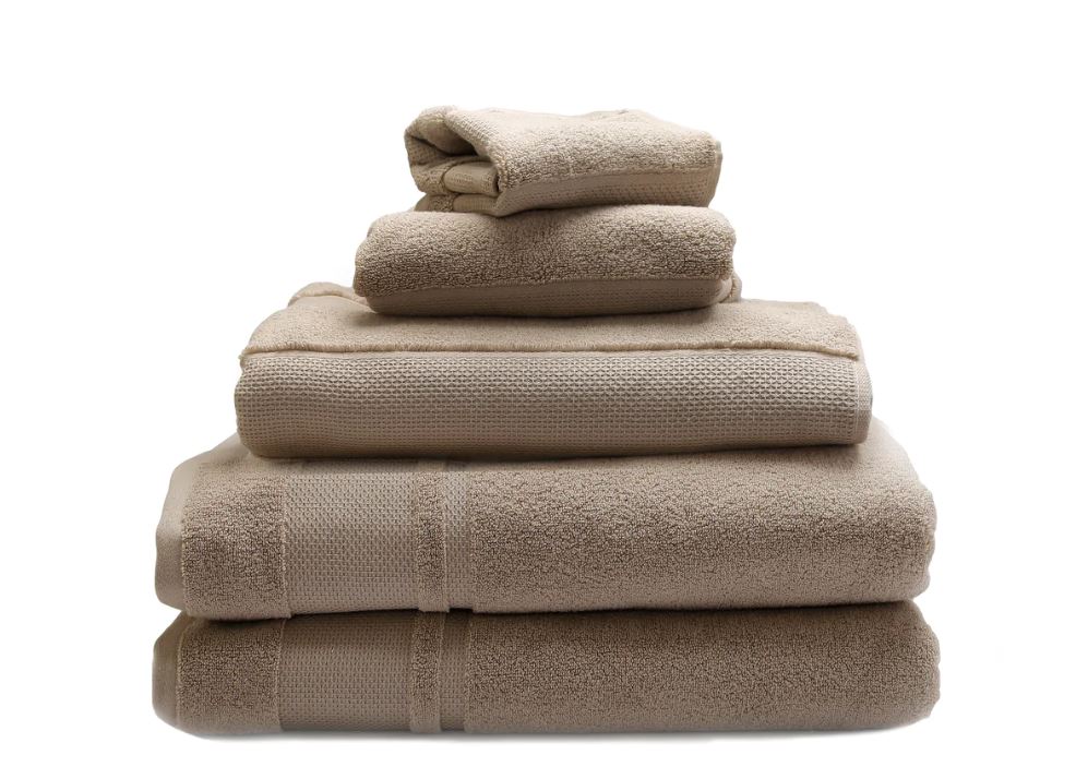 Waffle Taupe Hand Towel 19x30 1pc - The Cuisinet