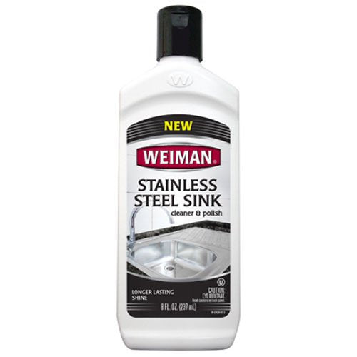 Weiman Stainless Steel Sink Cleaner and Polish - The Cuisinet