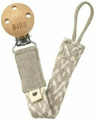 BIBS Ivory Pacifier Clip 1pc - The Cuisinet