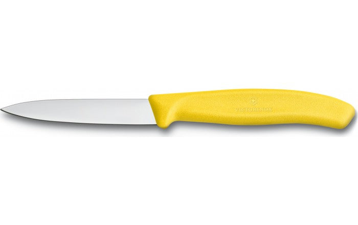 Victorinox Yellow Straight Pointed Knife 3.25" 1pc - The Cuisinet
