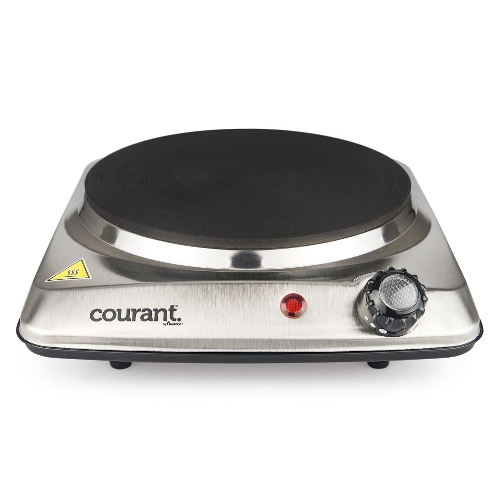 Courant Stainless Steel Portable Electric Burner 1pc - The Cuisinet
